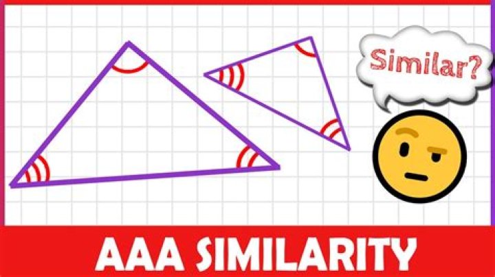 What is AAA similarity?