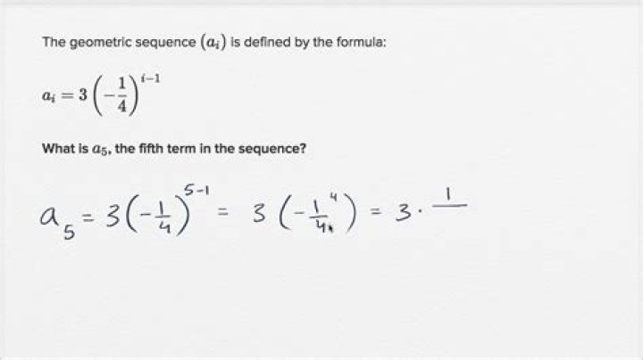 What is an 1 in sequence?