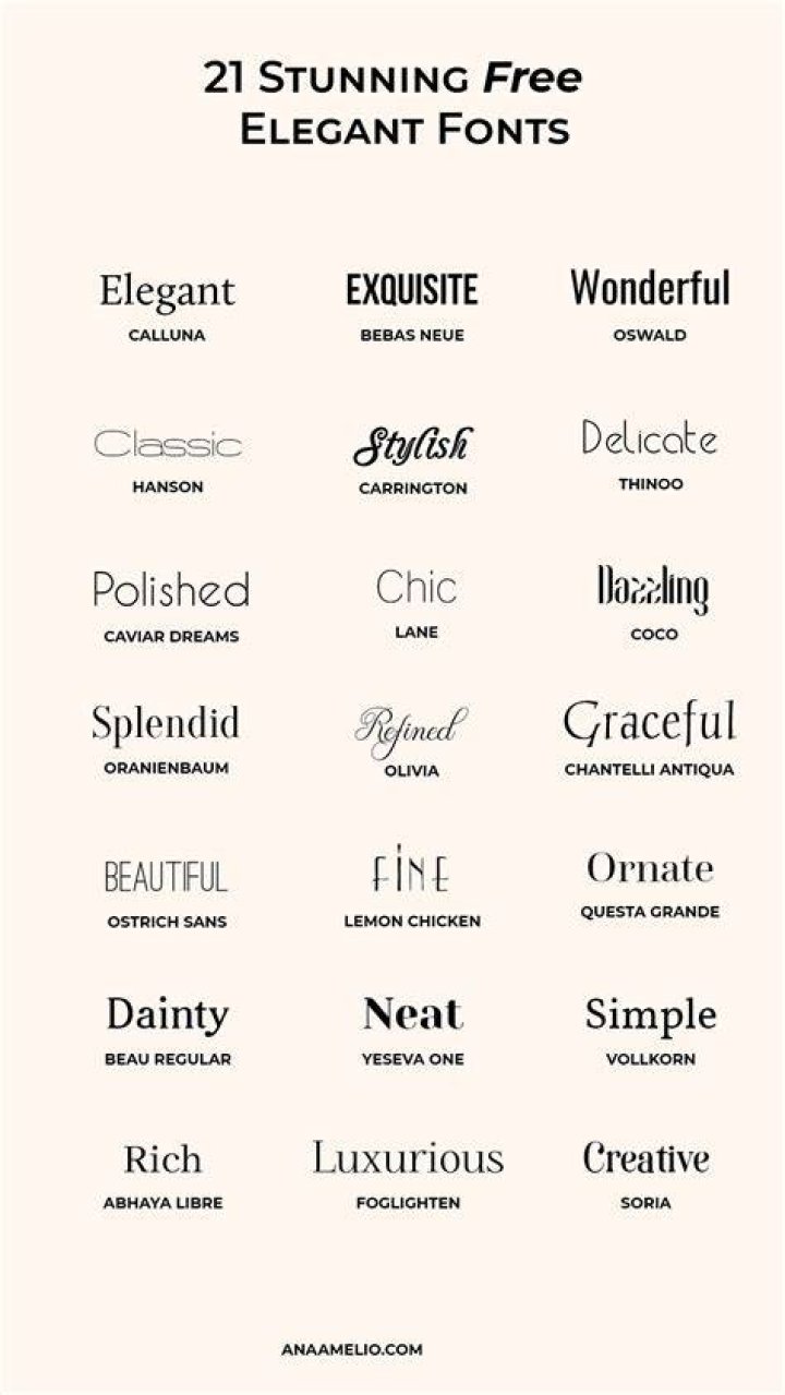 What is an elegant word for beautiful?