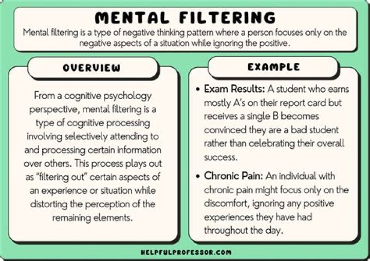 What is an example of a one track mind in a sentence?