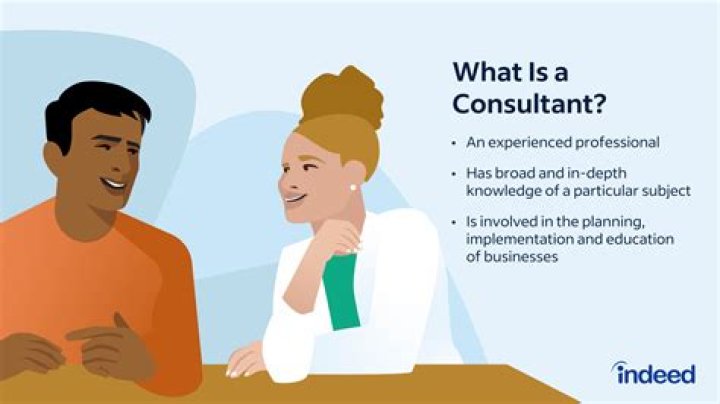 What is an international consultant?