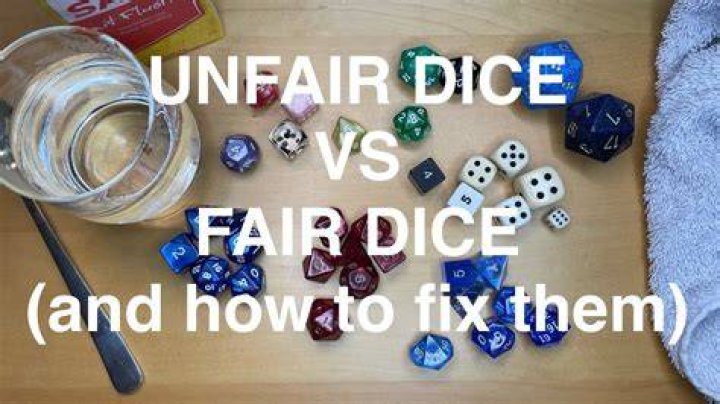 What is an unfair dice?