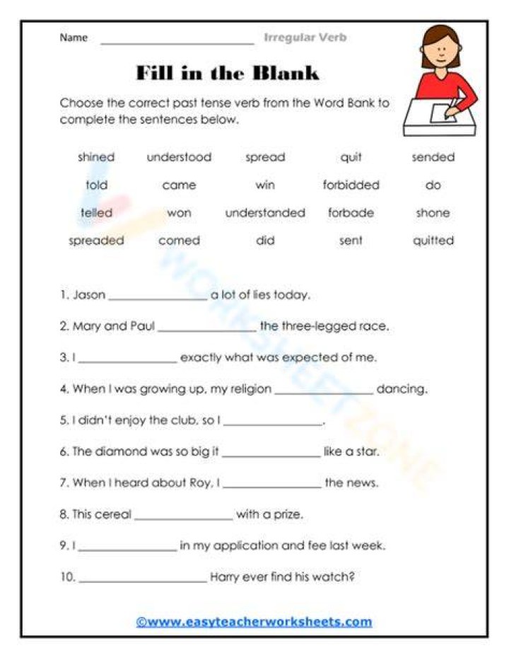 What is another word for fill in the blanks?