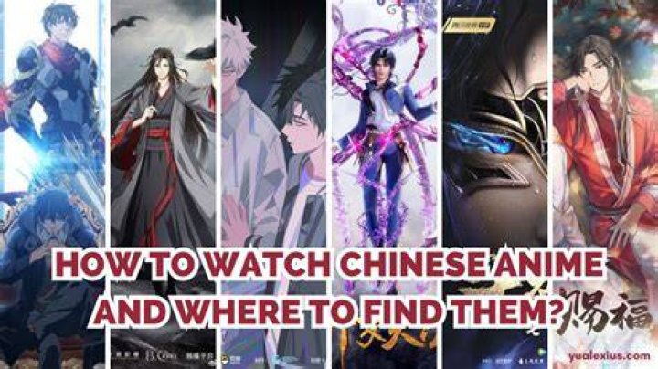 What is Chinese anime called?