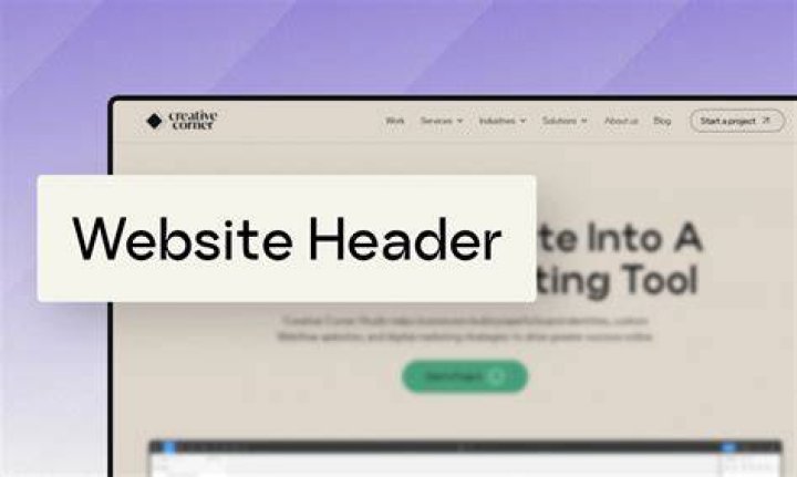 What is header with example?