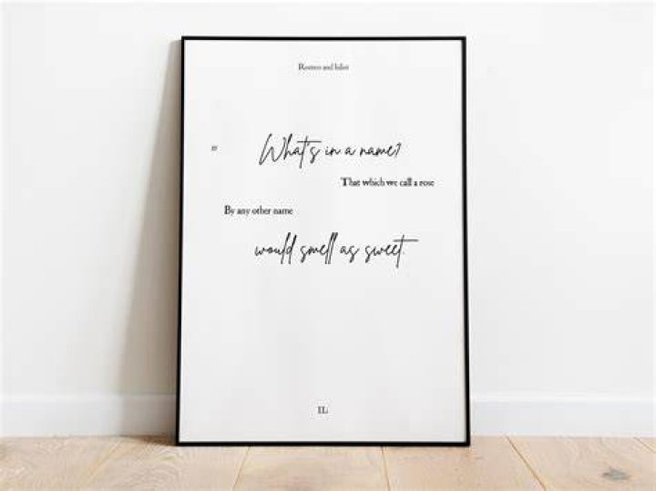 What is in a name quote meaning?