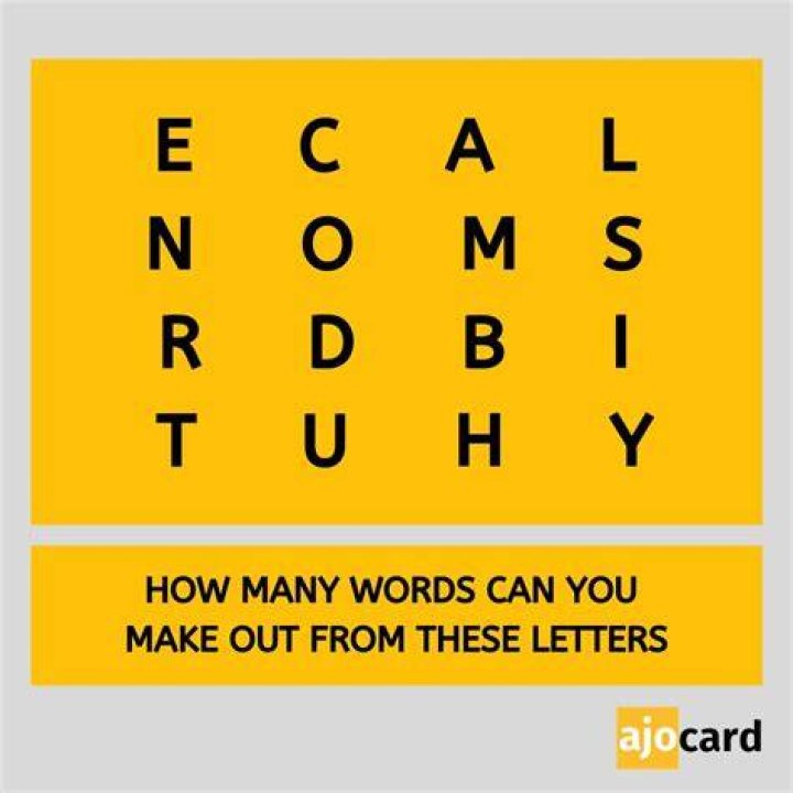 What is it called when you make words out of your name?