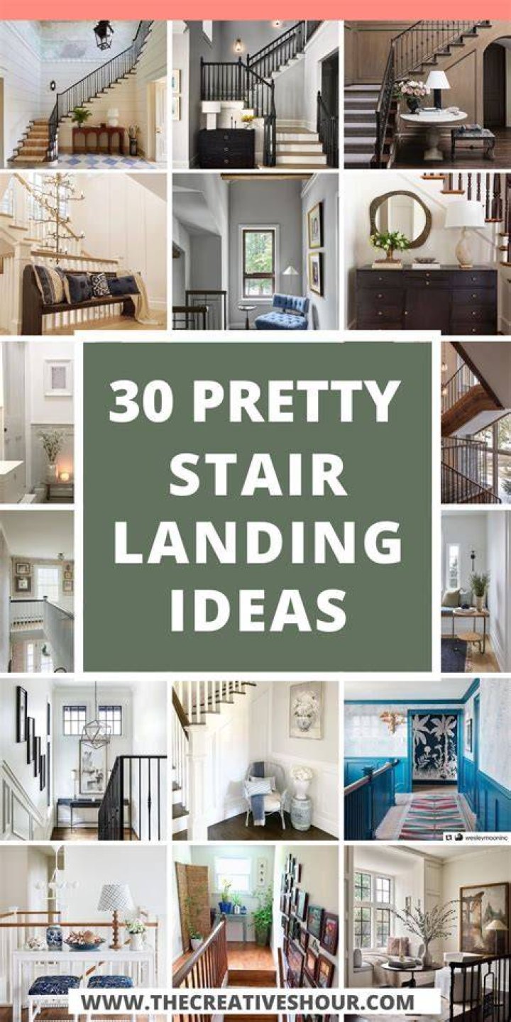 What is landing in stair?