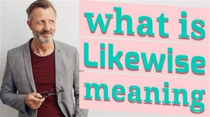 What is likewise an example of?