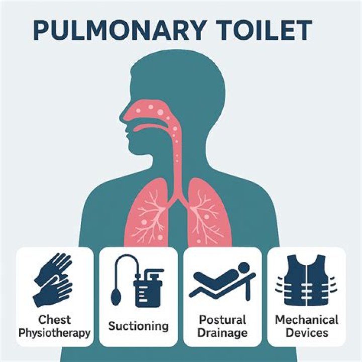 What is meant by pulmonary toilet?