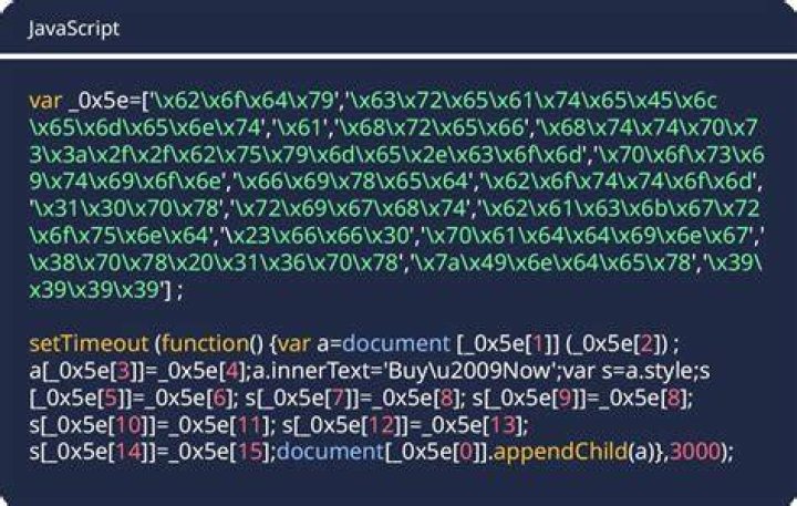 What is obfuscated content?
