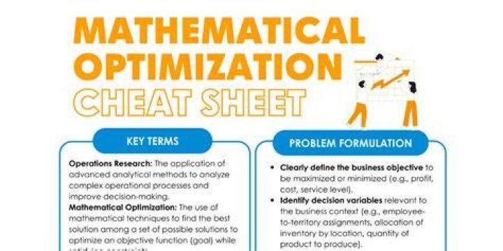 What is optimization formula?