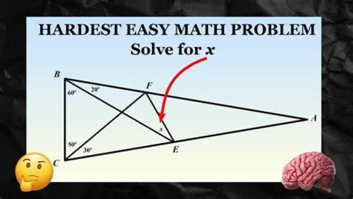 What is problem in geometry?