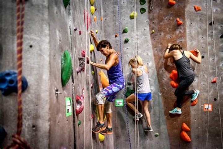 What is rock climbing explain it?