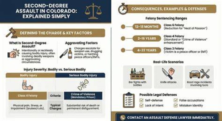 What is second degree assault?