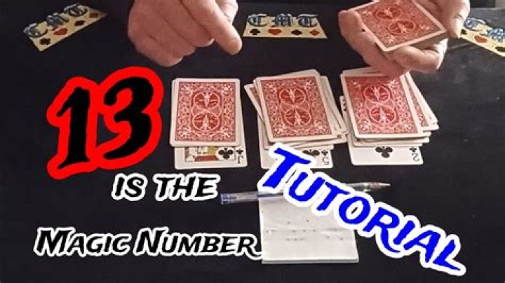 What is the 13 card trick?