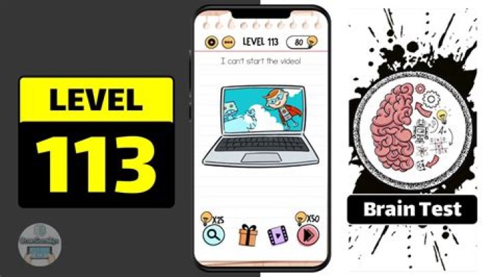 What is the answer to level 113 on brain out?