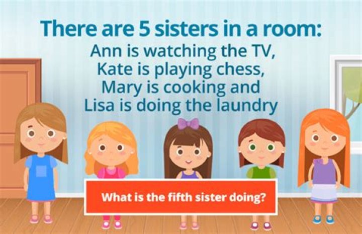 What is the answer to the 5 sisters in a room riddle?