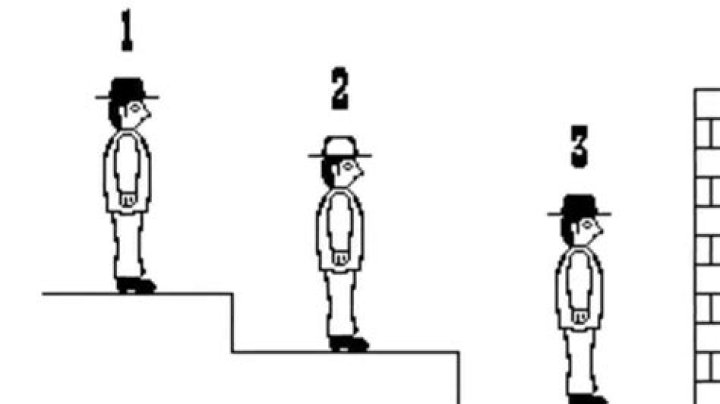 What is the answer to the black and white hat riddle?