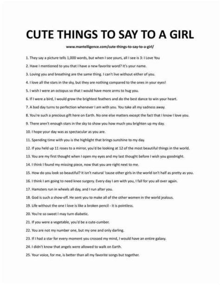 What is the best first text to a girl?