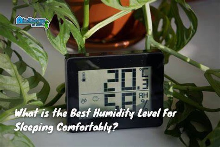 What is the best humidity level for sleeping?