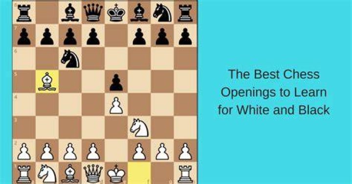 What is the best opening move in chess for white?