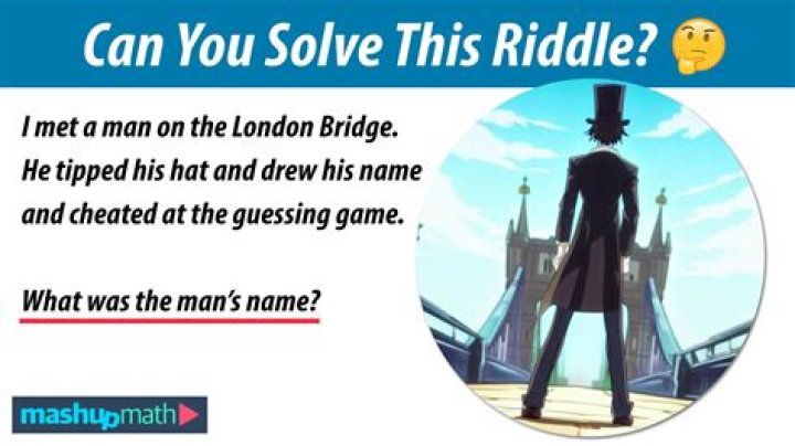 What is the bridge Riddle answer?