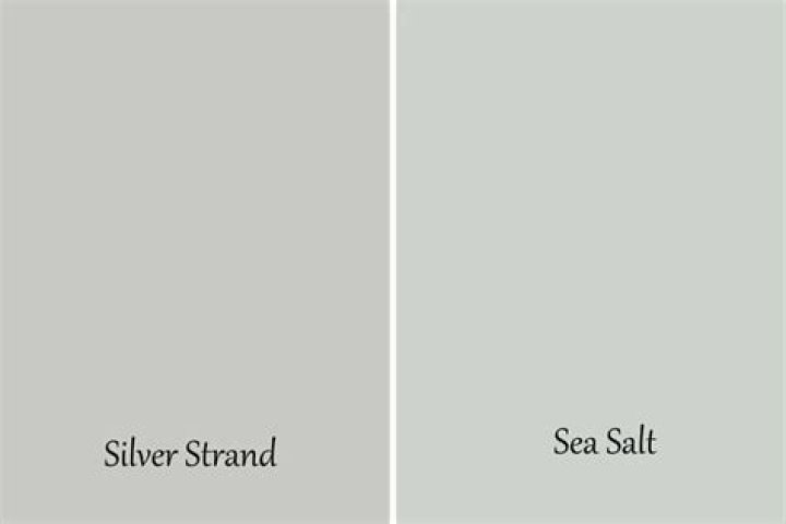 What is the difference between sea Salt and Silver Strand?
