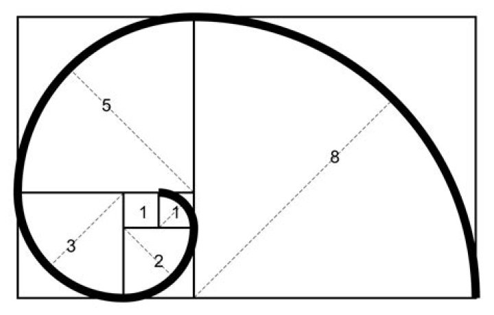 What is the Fibonacci sequence spiral?