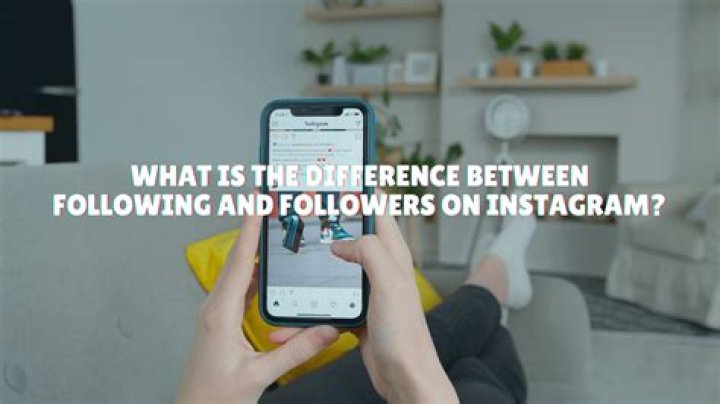 What is the following and followers?