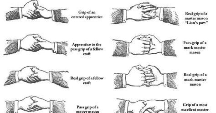 What is the Freemasons handshake?