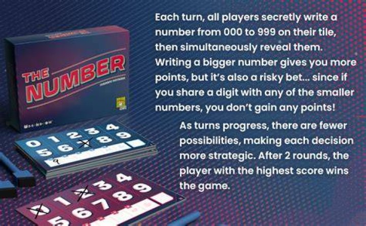 What is the game of numbers?