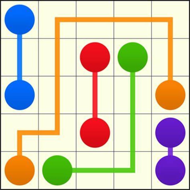 What is the game where you connect dots to make squares?