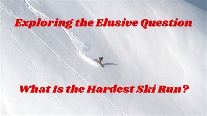 What is the hardest snow sport?