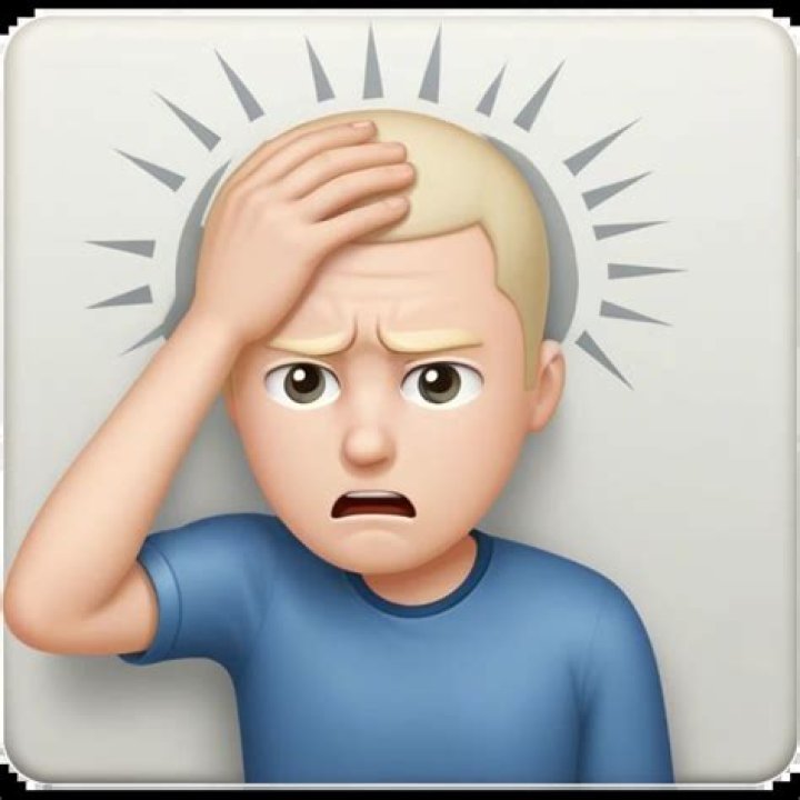 What is the head banging emoji?