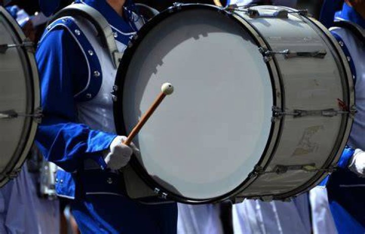 What is the heaviest instrument in marching band?