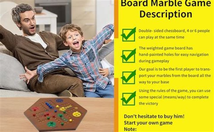 What is the marble board game called?