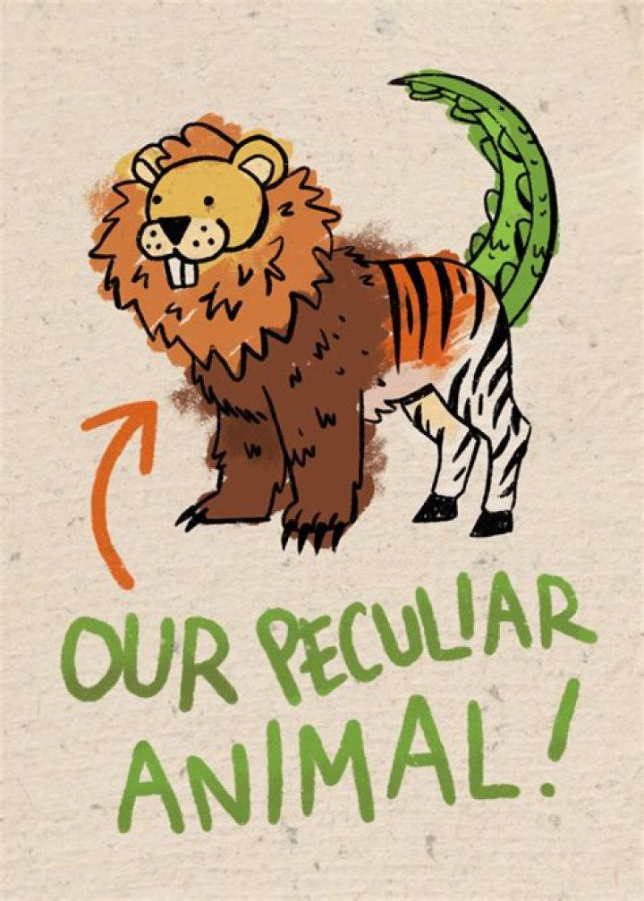 What is the meaning of peculiar animal?