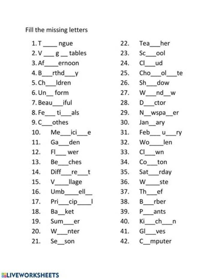 What is the missing letter in the following series?