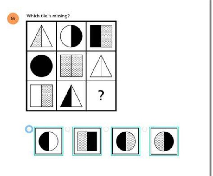 What is the missing tile?