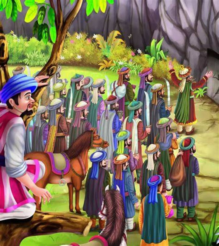 What is the moral of the story of Ali Baba and the Forty Thieves?