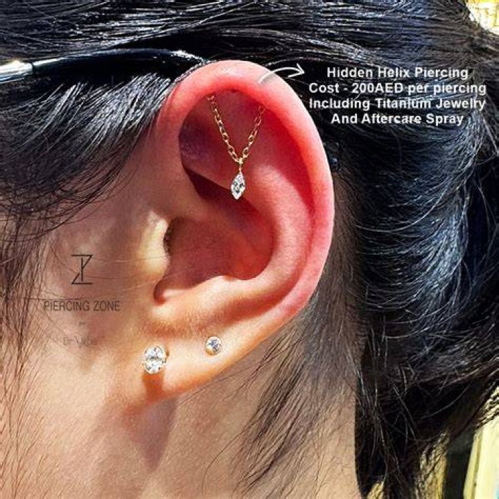What is the most hidden piercing?