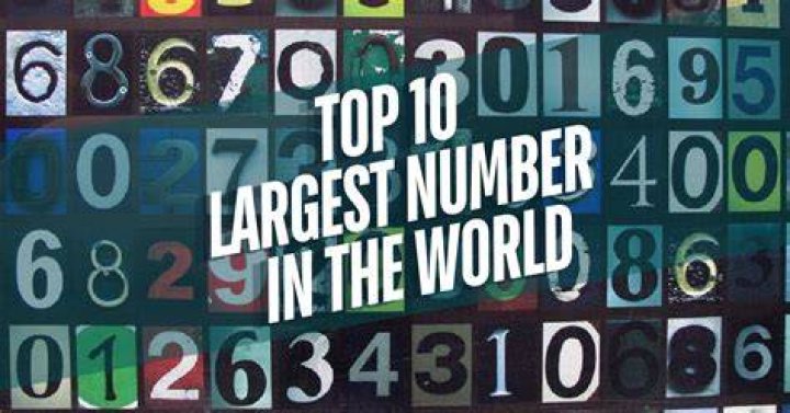 What is the name of the largest number in the world?