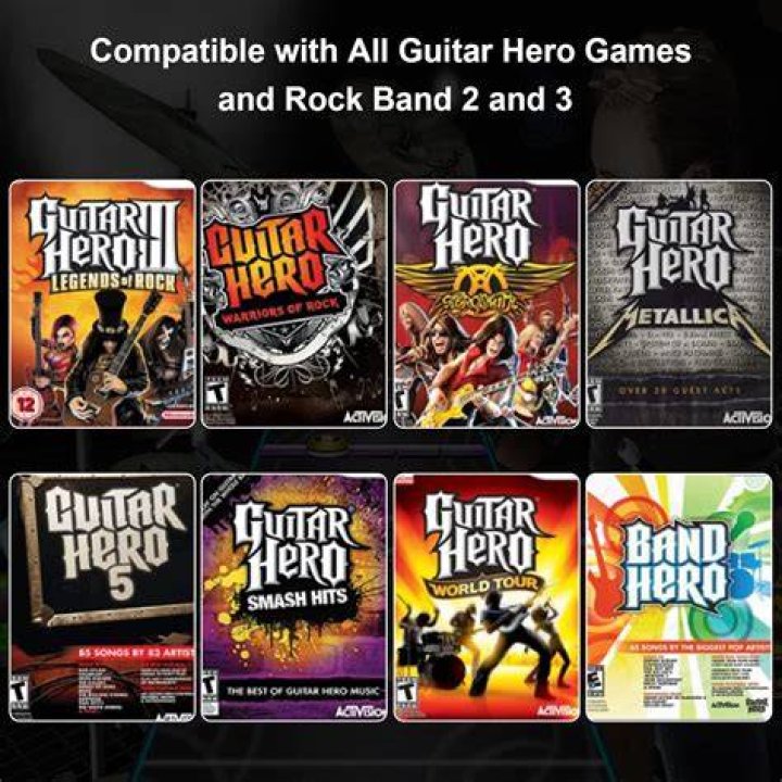 What is the order of Guitar Hero games?