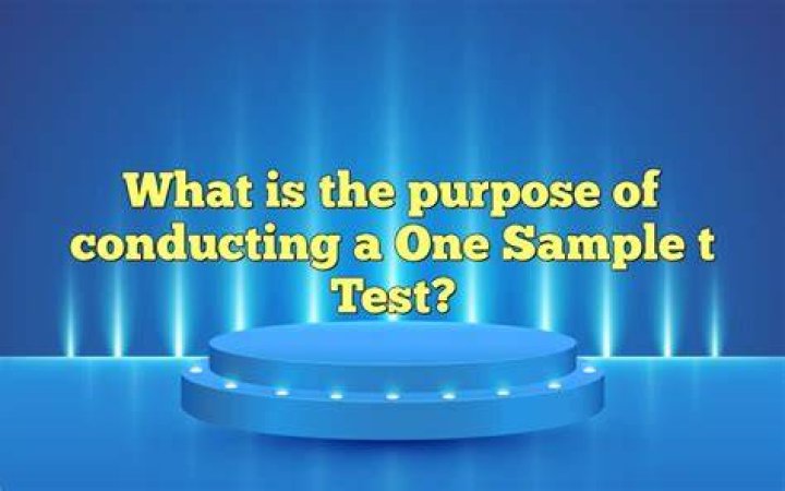 What is the purpose of online test?