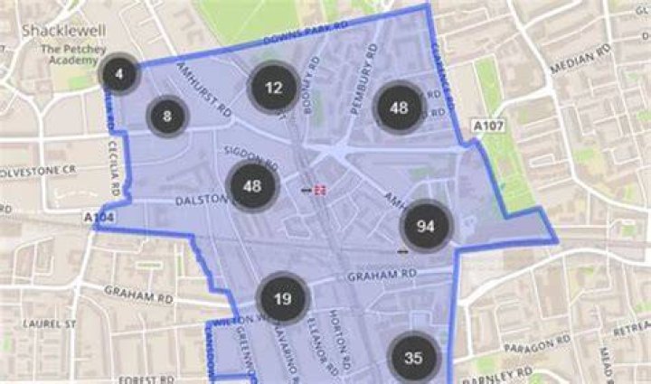 What is the roughest part of London?