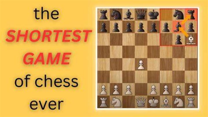 What is the shortest chess game in history?