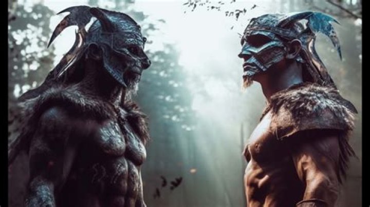 What is the story behind the tall man?