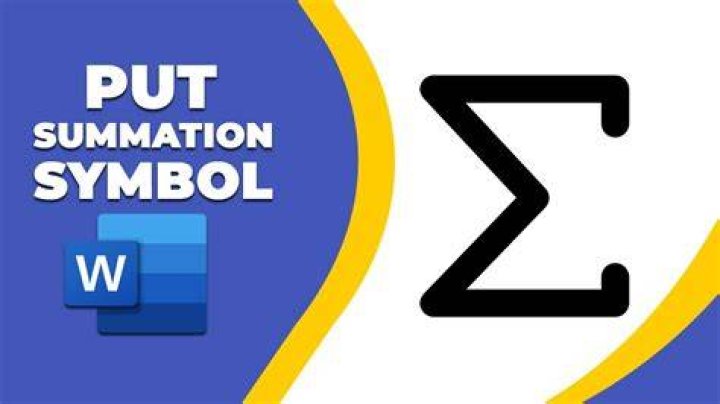 What is the summation in computer?