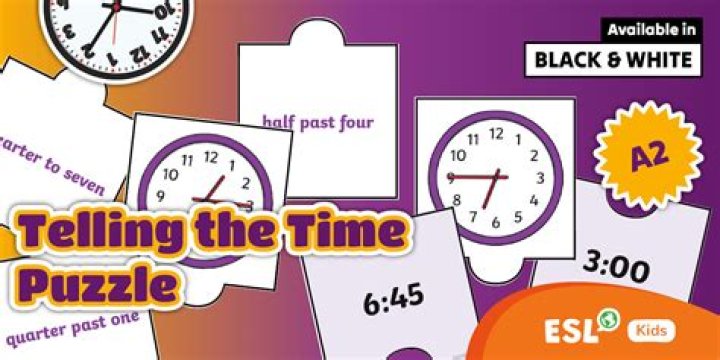 What is the time puzzle?